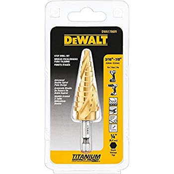 【中古】【輸入品・未使用】DEWALT DWA1786IR 3/16-Inch-7/8-Inch IMPACT READY Step Drill Bit by DEWALT [並行輸入品]
