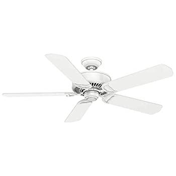 【中古】【輸入品・未使用】カサブランカ59510、パナマDC Snowホワイトエネルギースター54?%ﾀﾞﾌﾞﾙｸｫｰﾃ%天井ファンwithリモートコントロール 54 in. Diameter x 12.5 in. H 5