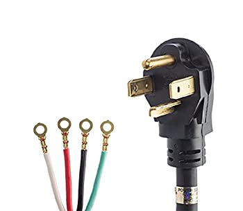 【中古】【インポート品・未当て嵌める】Smart Choice 6フート、30アンペア。 4プロングドライヤーコード。