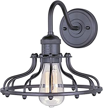 【中古】【輸入品・未使用】Maxim Mini hi-bay 25084壁取り付け用燭台 25084BZ/BUI 1