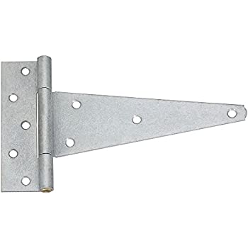 【中古】【輸入品・未使用】(10 Inch) - National Hardware N129-270 286BC Extra Heavy T Hinge in Galvanised