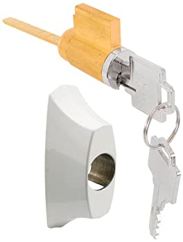 【中古】【輸入品・未使用】Prime-Line Products E 2144 Sliding Door Keyed Locking Unit with White Die cast by Prime-Line Products