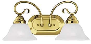【中古】【輸入品・未使用】Livex Lighting 6102-02 Coronado 2 Bath Light%ｶﾝﾏ% Polished Brass by Livex Lighting [並行輸入品]｜ムジカ＆フェリーチェ店
