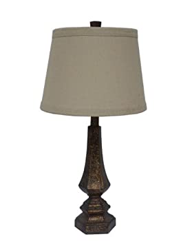【中古】【輸入品・未使用】Fangio照明6170樹脂テーブルランプ、26-inch、アンティークゴールド仕上げ 54,030円