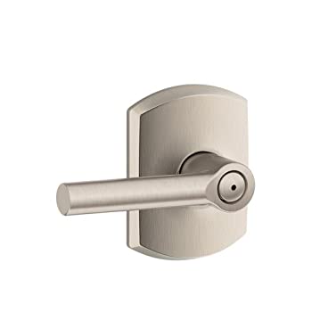 【中古】【輸入品・未使用】SCHLAGE F40 BRW 619 GRW グリニッジコレクション ブロードウェイ ベッド バスレバー サテンニッケル 32,016円
