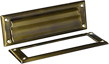 【中古】【インポート品・未当て嵌める】Deltana MS626U5 8 7/8-Inch Mail Slot with Solid Brass Interior Frame by Deltana