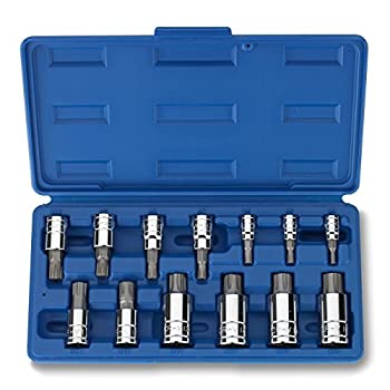 【中古】【輸入品・未使用】13 Pc Ribe BIT Drive Driver Set for Socket Tool Set Kit M4 to M16 Polydrive Poly by Blue monkey shop|ムジカ&フェリーチェ店
