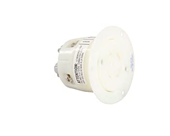 【中古】【インポート品・未当て嵌める】Hubbell 2726?30-amp 250雄螺子3相レセプタクルl15???30 インテリア・寝具・収納-その他