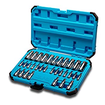【中古】【輸入品・未使用】Capri Tools(カプリツールズ) CP30032 フルヘックスビットソケットセット 32点 [並行輸入品]