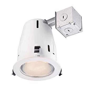【中古】【インポート品・未当て嵌める】Commercial Electric 4in 埋め込み式ホワイトシャワーキット