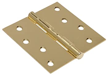【中古】【輸入品・未使用】Theヒルマングループ851249?4?%ﾀﾞﾌﾞﾙｸｫｰﾃ%住宅用ドアヒンジ???Squareコーナー???取り外し可能ピン???フルほぞ穴???真鍮仕上げ2?- Pack｜ムジカ＆フェリーチェ店