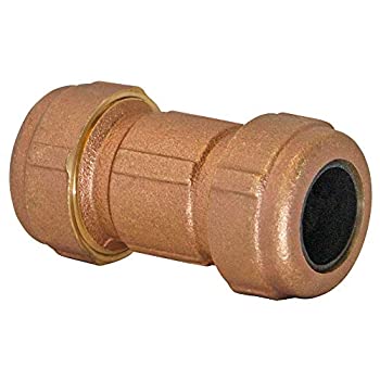 【中古】【輸入品・未使用】EZ - Flo 20523lf圧縮coupling-brass 3-inchショートパターン