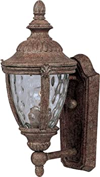 【中古】【輸入品・未使用】Maxim Lighting 40283WGET Morrow Bay VX 7 W 1-Light Outdoor Wall Lantern - Earth Tone|ムジカ&フェリーチェ店