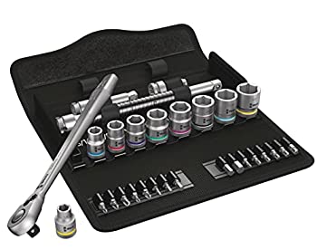 【中古】【輸入品・未使用】Wera(ヴェラ) 8100SB11 サイクロップラチェット「メタル」セット 3/8 004051