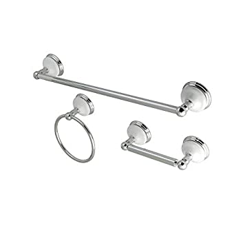 【中古】【インポート品・未当てはめる】Kingston Brass バスルームアクセサリー3点仕かける 18%ﾀﾞﾌﾞﾙｸｫｰﾃ% Length BAK111248C 1