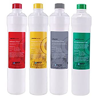 【中古】【インポート品・未当て嵌める】Watts Premier WP-PLUS-KIT RO-Pure うしろ押し名取り草取り替えっこ用ろ波器一揃いの道具