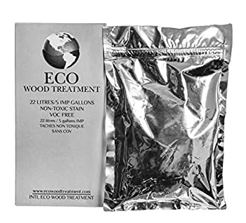 【中古】【インポート品・未当て嵌める】Eco木製Treatment ewt1?1galEco木製Treatment %ｶﾝﾏ% Silvery patina 5 Gallon EWT-5