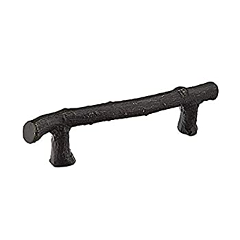 【中古】【輸入品・未使用】Emtek 86063?MB 4インチセンターにセンターTwig Pull