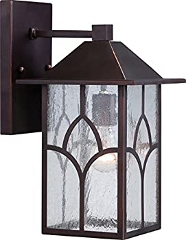 【中古】【輸入品・未使用】Nuvo Lighting 60/5643 Stanton 大型ワンライト壁ランタン 100ワット A19 屋外 ポーチとパティオ照明 透明の種ガラス付き 60/5642 1