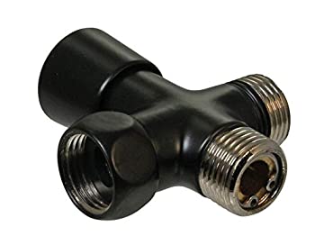 【中古】【インポート品・未当て嵌める】Westbrass D348-62 Shower Arm 1.3珊 IPS Diverter Valve - Powdercoated Flat Black その他-インテリア・寝具・収納