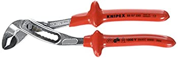 【中古】【輸入品・未使用】ＫＮＩＰＥＸ　１０００Ｖ絶縁ウォーターポンププライヤー　アリゲーター　２５０ｍｍ