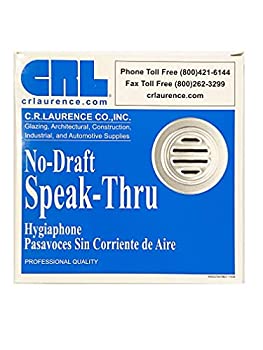 【中古】【輸入品・未使用】CRLクロムメッキ真鍮no-draft speak-thru