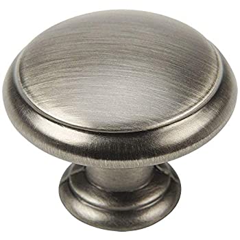 【中古】【インポート品・未当て嵌める】Cosmas 5422?ASアンティークシルバーキャビネットハードウェアマッシュルームノブ???1???3?/ 16?\u0026quot;差しわたし???25容器に並べる