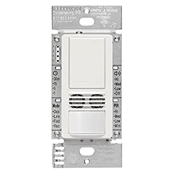 【中古】【輸入品・未使用】Lutron MS-A102-WH Maestro Dual Tech Occupancy Sensor Switch%ｶﾝﾏ% no neutral required%ｶﾝﾏ% 6 Amp Single-Pole%ｶﾝﾏ% White by Lutron