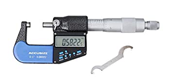 【中古】【輸入品・未使用】Accusize Industrial Tools - 0-1 '' のx 0.00005 '' 電子デジタルマイクロメータ7つのキー