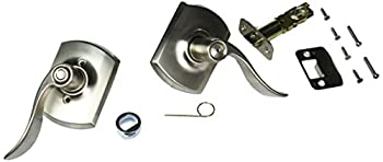【中古】【輸入品・未使用】Schlage f40-acc-grwアクセントプライバシードアレバーSet with Decorative Greenwichトリム、 F40-ACC-GRW 1