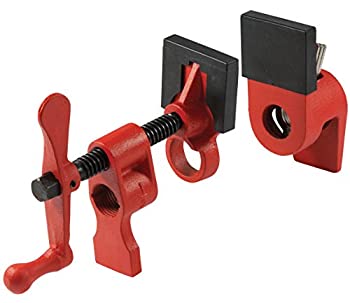 【中古】【インポート品・未当て嵌める】Bessey マイコン12-2 1/2 Pipe Clamp with 2 1/8 Throat Depth%ｶﾝﾏ% Red by Bessey