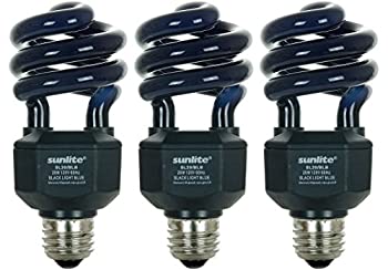 【中古】【輸入品・未使用】Sunlite SL20/BLB CFLらせん電球 20ワット 省エネ 並形口金 ブラックライトブルー 3 Pack na 3 [並行輸入品]