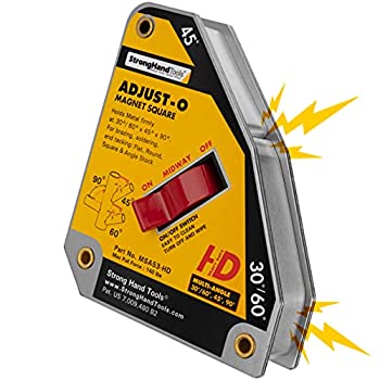 【中古】【輸入品・未使用】Strong Hand MSA53- HD Adjust-OTM Magnet Squares At Multi Angles 30 45%ｶﾝﾏ% 60 And 90. Capacity 140 LBS (65 kg.) by Strong Hand