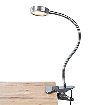 【中古】【輸入品・未使用】LEPOWERクリップonライト/クリップonランプ/ライトカラー変更可能/夜ライトクリップon forデスク、ベッドHeadboardとコンピュータ(シルバー)|ムジカ&フェリーチェ店