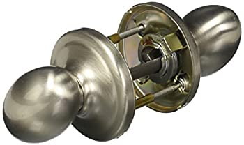 【中古】【輸入品・未使用】Kwikset Corporation 97200-829 Kwikset Laurel ホール/クローゼットノブ サテンニッケル