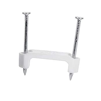 【中古】【輸入品・未使用】(350 Pack%ｶﾝﾏ% 1/2 inch.) - Gardner Bender PS-350C Plastic Staple%ｶﾝﾏ% 1/2 inch%ｶﾝﾏ% Secures: Romex%ｶﾝﾏ% UF and NM Electrical Cable%ｶﾝﾏ｜ムジカ＆フェリーチェ店