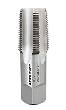 【中古】【輸入品・未使用】accusizeツール???h.s.s.テーパパイプtap-npt、アメリカ標準、完全にGround