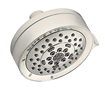 【中古】【輸入品・未使用】DANZE D460065BN D460064BN Parma 4 1/2インチ 5機能シャワーヘッド 1.75GPM つや消しニッケル