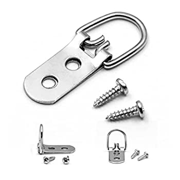 【中古】【インポート品・未当て嵌める】100 Heavy Duty D-Ring Picture Hangers - 2 Hole