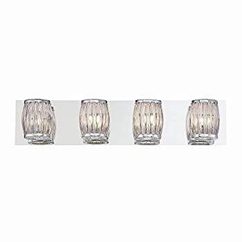 【中古】【輸入品・未使用】Eurofase照明30045?Barile 4ライト浴室洗面化粧台ライト、 シルバー 30045-019 1｜ムジカ＆フェリーチェ店 71,686円