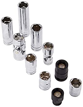 【中古】【インポート品・未当て嵌める】GEARWRENCH 10 Pc. 1/4%ﾀﾞﾌﾞﾙｸｫｰﾃ% \u0026 3/8%ﾀﾞﾌﾞﾙｸｫｰﾃ% Drive 6 Pt. 12粍 Single Size Socket Set - 80576 141［並行輸入］