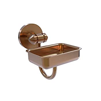 【中古】【輸入品・未使用】(Brushed Bronze) - Allied Brass SB-32-BBR South Beach Collection Wall Mounted Soap Dish|ムジカ&フェリーチェ店