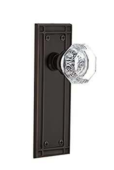 【中古】【輸入品・未使用】Nostalgic Warehouse ミッションプレート シングルダミーウォルドーフドアノブ 流行に左右されないブロンズ