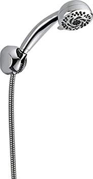【中古】【輸入品・未使用】Delta Faucet 55436-PK プレミアム 5段階設定 固定壁取り付けハンドシャワー クローム