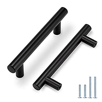 【中古】【輸入品・未使用】Probricoモダンキャビネットハードウェアプルハンドル キッチンキャビネット Tバーノブ プル ホワイト Holes Distance:3-3/4%ﾀﾞﾌﾞﾙｸｫｰﾃ% PD3383H