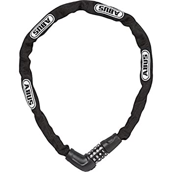 【中古】【輸入品・未使用】Abus Steel-O-Chain 5805Cチェーンコンビネーションロック付き、5 mm x 75 cm（5 mm x 2.5 '）、ブラック