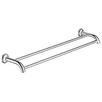 【中古】【輸入品・未使用】グローエ(GROHE) エッセンシャル オーセンティック ダブルタオルバー626mm 40654001