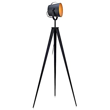 【中古】【輸入品・未使用】Teamson Design Versanora VN-L00020 フロアランプ 3脚 スタジオ用 アーティスト向け 62.2インチ 調節可能な脚3本付き 金属製 レトロ VN-L00020｜ムジカ＆フェリーチェ店