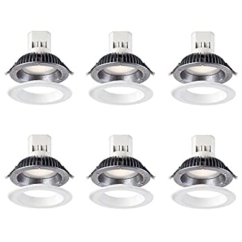 【中古】【インポート品・未当て嵌める】Designers Fountain 電子ボルト608941wh50d-6?Easy Up 6?%ﾀﾞﾌﾞﾙｸｫｰﾃ% Day点火装置93?CRI LED Recessed点火装置5000?K with j-box ( 6容器に並べる)
