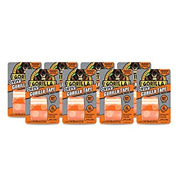 【中古】【輸入品・未使用】ゴリラクリア修復ダクトテープ 8 Pack クリア 6015002-8 8